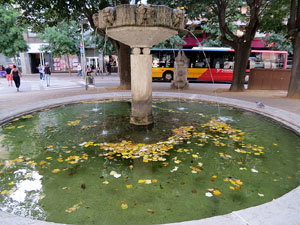 La plaça del Marquès de Camps