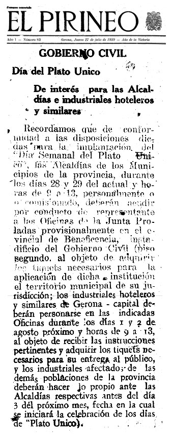 Especificacions de la implantaci&oacute; del Plat &Uacute;nic