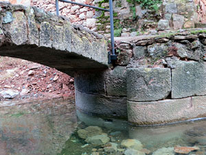 Ponts de Girona. El pont de Sant Pere de Galligants