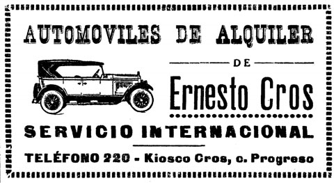 Anunci publicat al 'L'Autonomista'