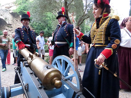 VII Festa Reviu els Setges Napole&ograve;nics de Girona. Escena 3. Torre Gironella