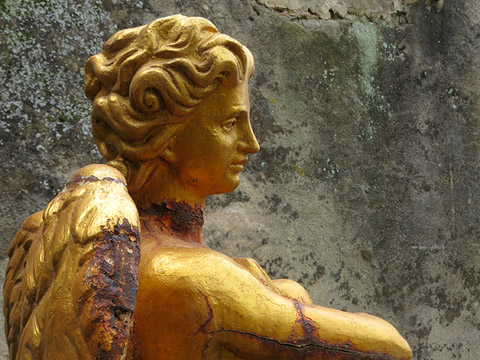 Detall de l'&agrave;ngel Metatron