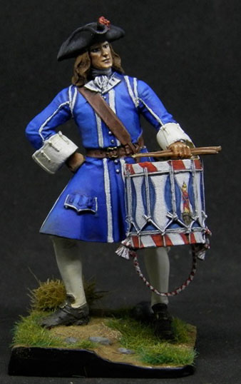 Tambor del regiment de Sant Narcís. Guerra de Successió