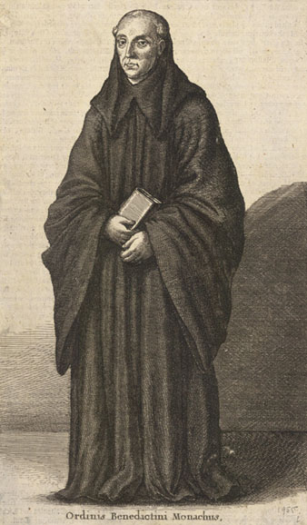 H&agrave;bit dels monjos benedictins
