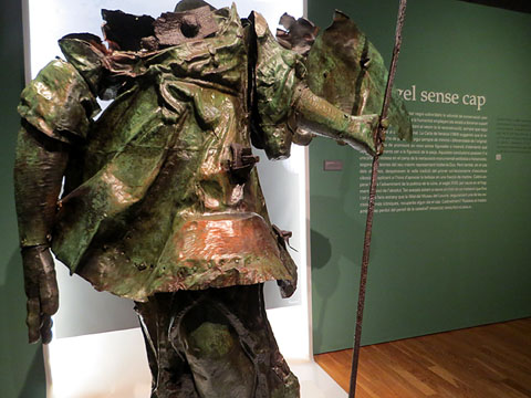 Penell. Àngel de la Catedral. Ramon Salvatella calderer, Colobran i Ambrós dauradors, Narcís Calmelles daguer. Ca. 1764. Bronze