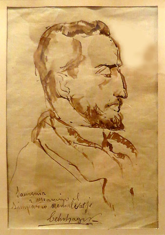 Retrat de Xavier Montsalvatje. Ca. 1915. Celso Lagar
