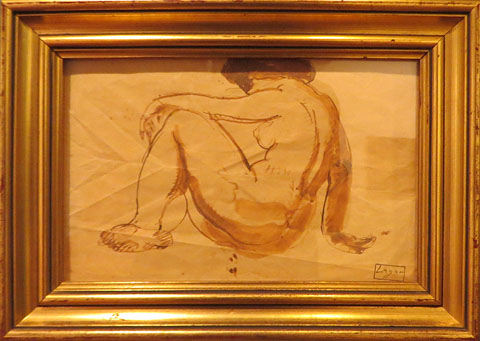 Nu. Ca. 1915. Celso Lagar