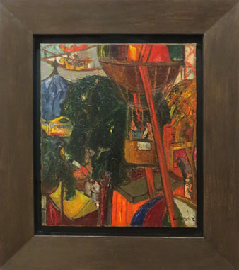 La foire du Tr&ocirc;ne. 1915-1916. Celso Lagar