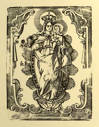 Mare de D&eacute;u amb el Nen. Segle XIX