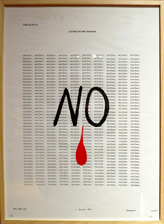 Letter to the mother. 1993-1994