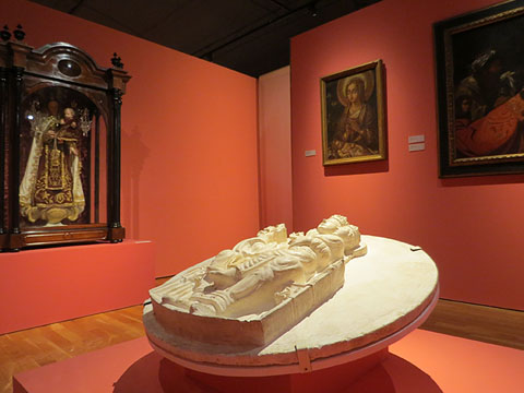 Detall de l'&agrave;mbit 'Mater divina'