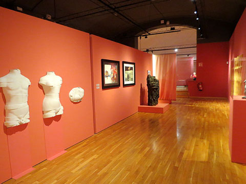 Detall d'un dels &agrave;mbits de l'exposici&oacute;