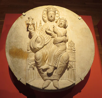 Motlle dels medall&oacute; de la font dels Lledoners de Girona. 1968