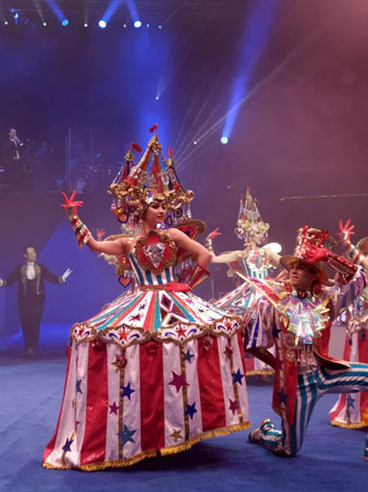 Actuació del X Festival Internacional de Circ Elefant d'Or