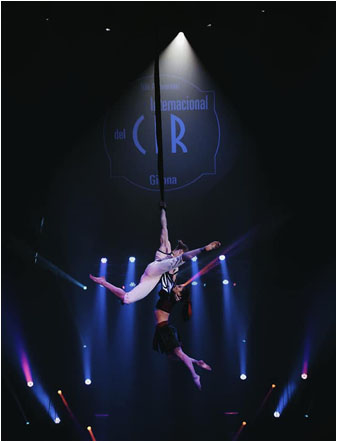 Actuació del X Festival Internacional de Circ Elefant d'Or