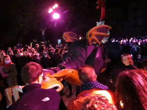 Fires de Sant Narc&iacute;s 2021. Drakofarra amb Fal&middot;lera Gironina