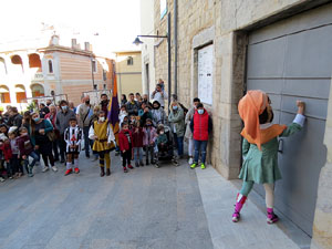 Fires de Sant Narcís 2021. Toc de rams. Cerimònia del canvi de rams de les gegantes