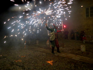 Fires de Sant Narc&iacute;s 2021. Correfoc amb els Diables de l'Onyar