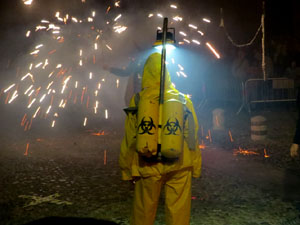 Fires de Sant Narc&iacute;s 2021. Correfoc amb els Diables de l'Onyar