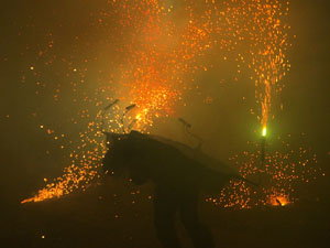 Fires de Sant Narc&iacute;s 2021. Correfoc amb els Diables de l'Onyar
