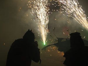 Fires de Sant Narc&iacute;s 2021. Correfoc amb els Diables de l'Onyar