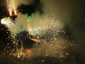 Fires de Sant Narc&iacute;s 2021. Correfoc amb els Diables de l'Onyar