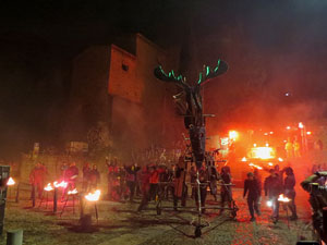 Fires de Sant Narc&iacute;s 2021. Correfoc amb els Diables de l'Onyar