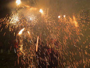 Fires de Sant Narc&iacute;s 2021. Correfoc amb els Diables de l'Onyar