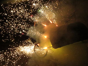 Fires de Sant Narc&iacute;s 2021. Correfoc amb els Diables de l'Onyar