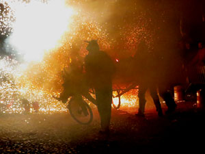 Fires de Sant Narc&iacute;s 2021. Correfoc amb els Diables de l'Onyar