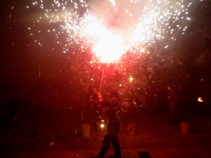 Fires de Sant Narc&iacute;s 2021. Correfoc amb els Diables de l'Onyar