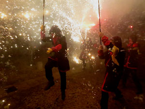 Fires de Sant Narc&iacute;s 2021. Correfoc amb els Diables de l'Onyar