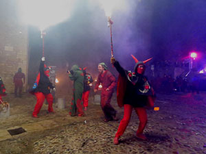 Fires de Sant Narc&iacute;s 2021. Correfoc amb els Diables de l'Onyar