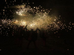 Fires de Sant Narc&iacute;s 2021. Correfoc amb els Diables de l'Onyar