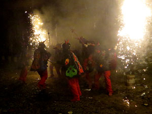 Fires de Sant Narc&iacute;s 2021. Correfoc amb els Diables de l'Onyar