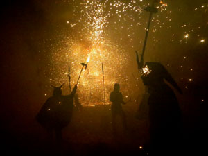 Fires de Sant Narc&iacute;s 2021. Correfoc amb els Diables de l'Onyar