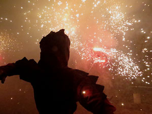 Fires de Sant Narc&iacute;s 2021. Correfoc amb els Diables de l'Onyar