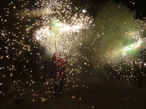 Fires de Sant Narc&iacute;s 2021. Correfoc amb els Diables de l'Onyar