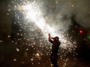 Fires de Sant Narc&iacute;s 2021. Correfoc amb els Diables de l'Onyar
