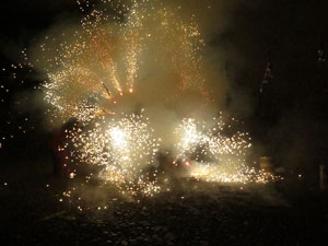 Fires de Sant Narc&iacute;s 2021. Correfoc amb els Diables de l'Onyar