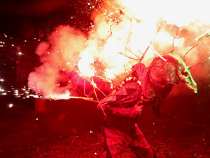 Fires de Sant Narc&iacute;s 2021. Correfoc amb els Diables de l'Onyar