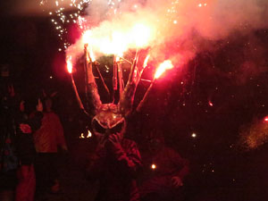 Fires de Sant Narc&iacute;s 2021. Correfoc amb els Diables de l'Onyar