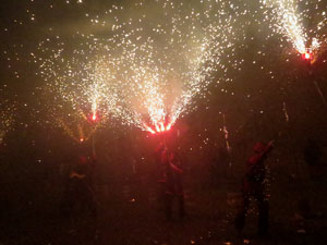 Fires de Sant Narc&iacute;s 2021. Correfoc amb els Diables de l'Onyar