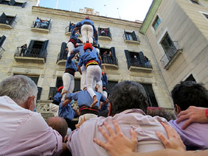 Fires de Sant Narc&iacute;s 2021. Diada castellera amb Marrecs de salt, Minyons de Terrassa i Capgrossos de Matar&oacute;