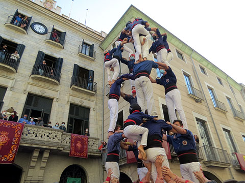 Una actuació dels Capgrossos de Mataró