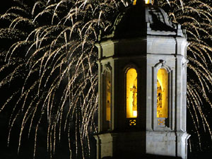 Fires de Sant Narcís 2021. El castell de focs