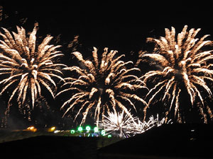 Fires de Sant Narcís 2021. El castell de focs