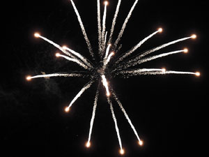 Fires de Sant Narcís 2021. El castell de focs