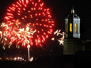 Fires de Sant Narcís 2021. El castell de focs