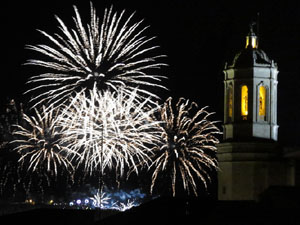Fires de Sant Narcís 2021. El castell de focs
